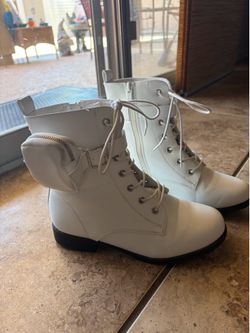 White Boots for girl