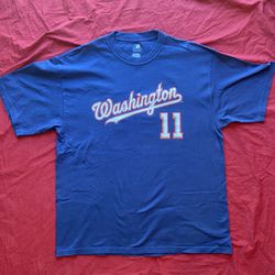 Men's Ryan Zimmerman Washington Nationals Jersey Shirt MLB Size Large Blue