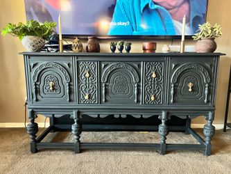 Antique Jacobean Buffet/Credenza - $650