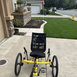 Recumbent Trike - Terra Trike EZ Tadpole