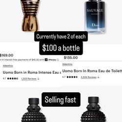 Colognes And Perfumes 