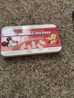 Mickey Mouse & His Pals Peppermints Tin Rare Disney Collectible 10 oz