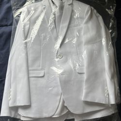 Kids Childrens White Suit Set