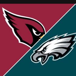 Arizona Cardinals Vs Philadelphia Eagles Lower Level Row 9