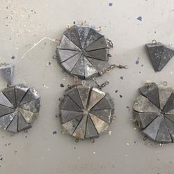 Pyramid Fishing Weights 