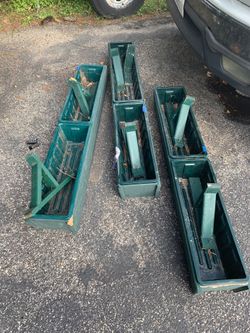 Flower boxes wooden with plastic inserts