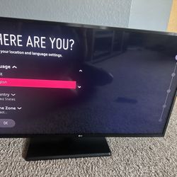 Lg 43’’ Smart Tv