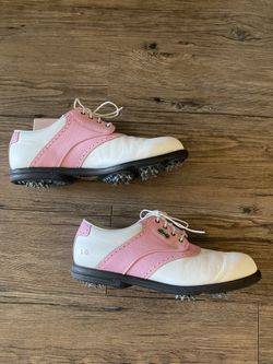 FOOTJOY MYJOYS GOLF SHOES WOMEN'S STYLE SIZE 8 PINK “LG”
