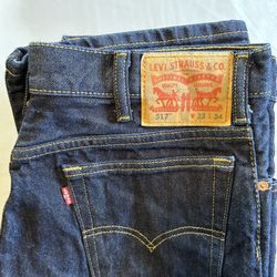 Levi’s 517 Boot Cut, 33 x 34, 4 Pairs - NEVER WORN In