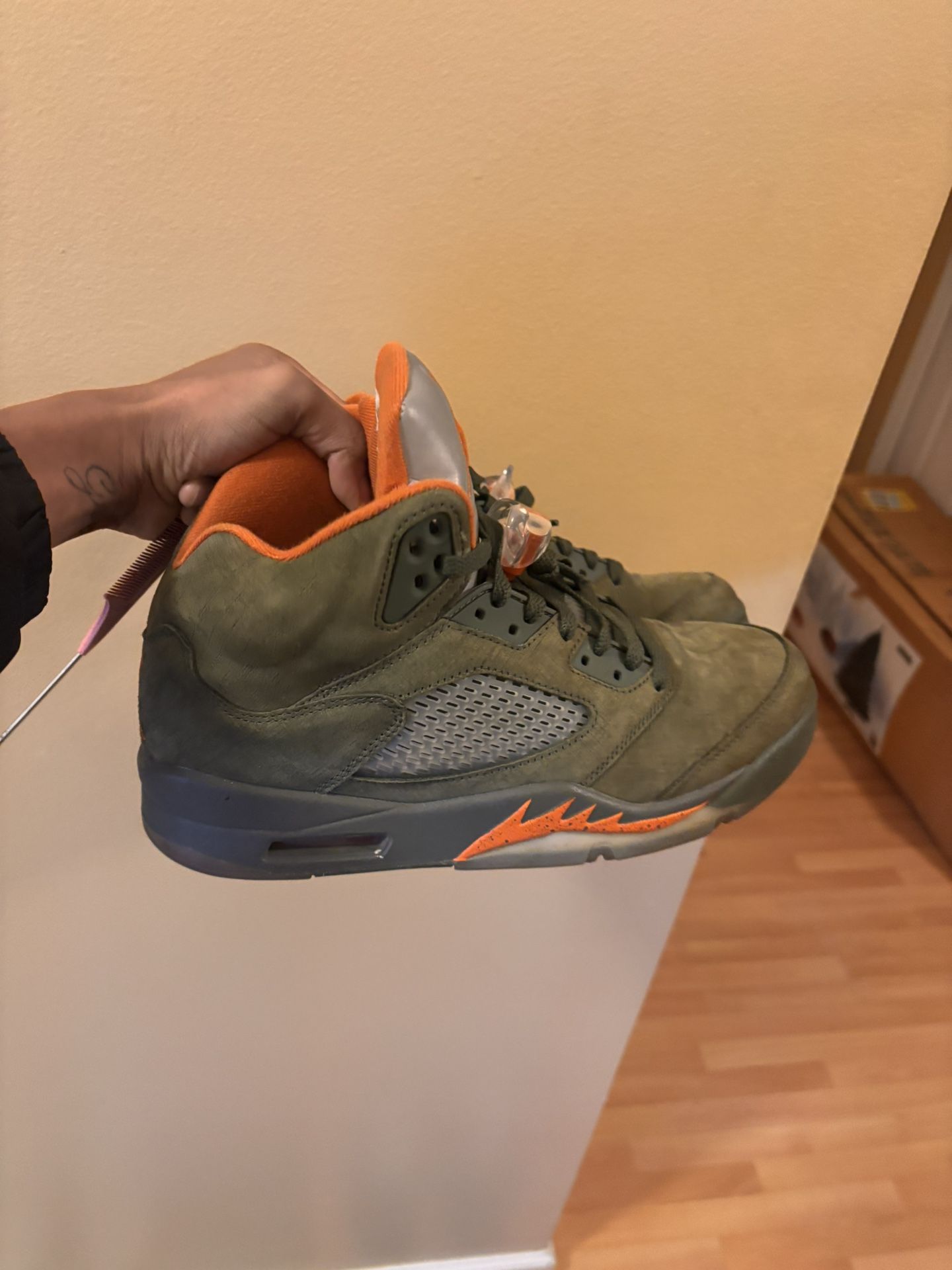 Jordan 5s Olives 
