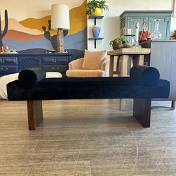 Entry Bench / Black Storage Seating /  Variety of NEW Modern Styles