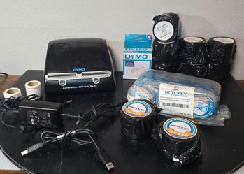 Dymo label printer whit 17+ rolls
