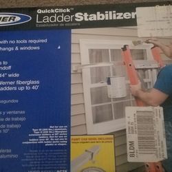 Werner  Quick clip ladder stabilizer $35 firm