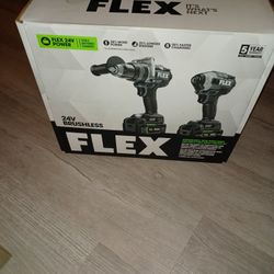 Flex Hammer Drill With Turbo Mod And Quick Eject Impact Driver Kit