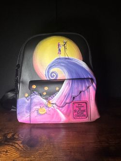 Loungefly Nightmare Before Christmas mini backpack and wallet