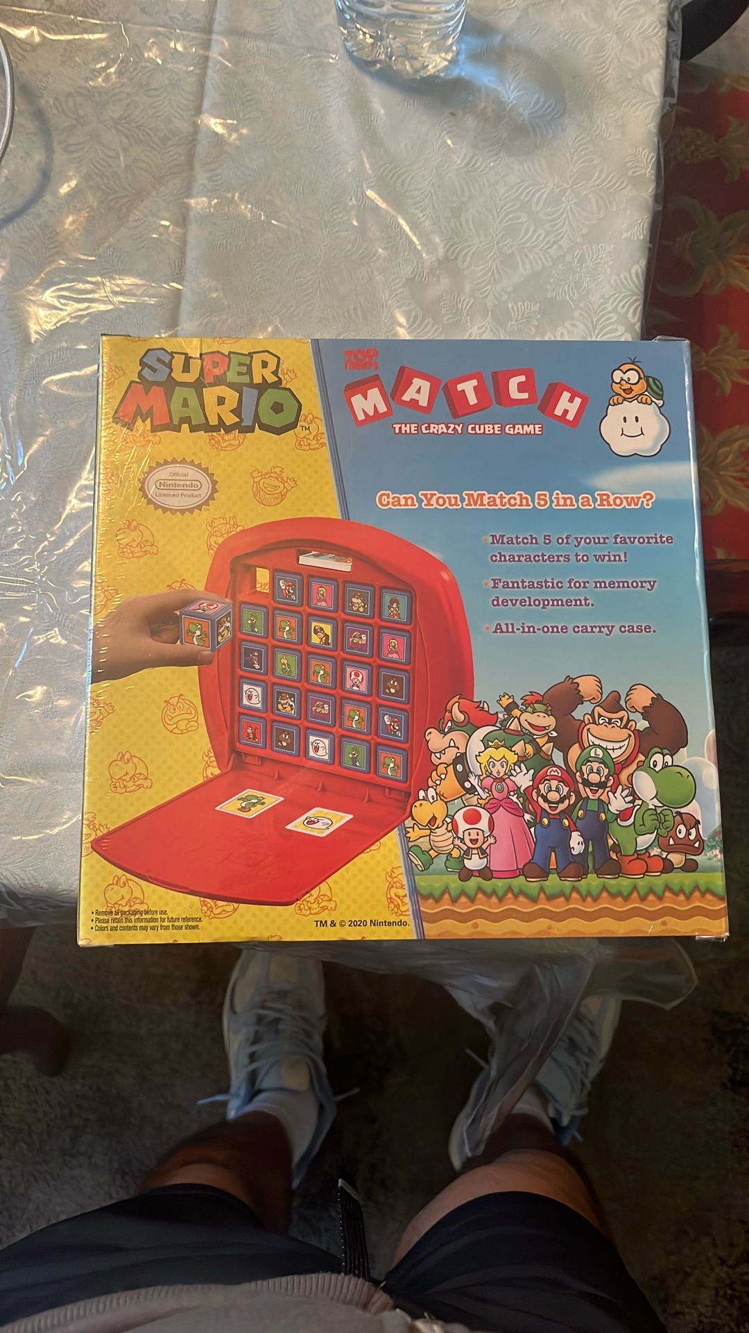 Super Mario Top Trumps Match – The Crazy Cube Game