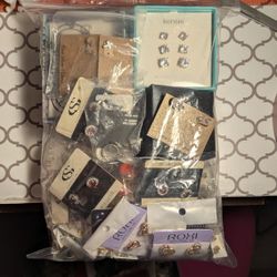 Huge Lot Of Brand New Earrings. Fine Quality.