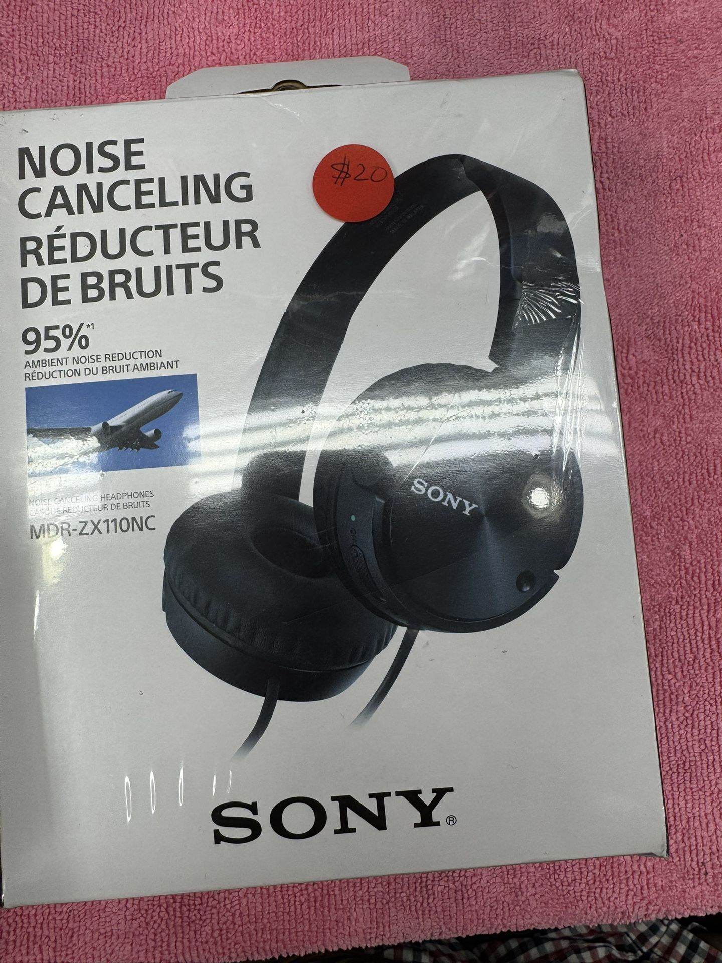 Sony Wired Headphones Noice Cancellation