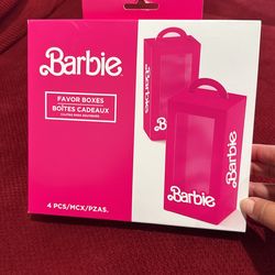 Barbie Favor Boxes Party 
