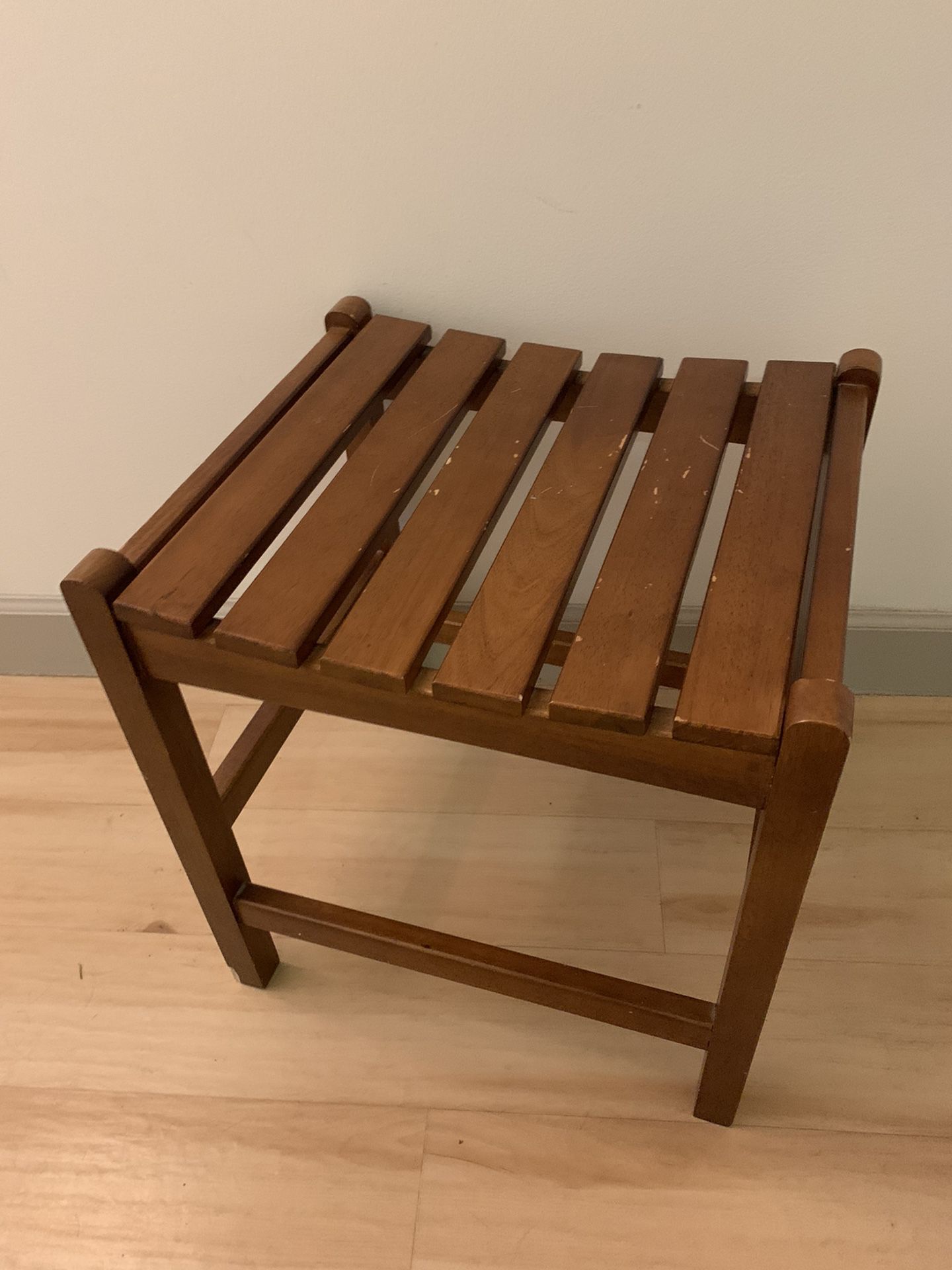 Wood Stool Or Plant Stand 