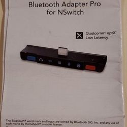 HomeSpot Pro Bluetooth Adapter for Nintendo Switch 