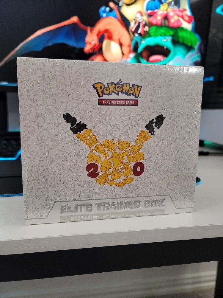 Pokemon Pikachu 20th Anniversary Elite Trainer Box ETB