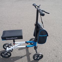 Steerable Knee Walker Deluxe Mobility Scooter