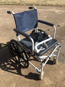 Shower/Commode Wheelchair