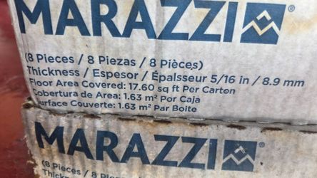 5 boxes Mazazzi porcelain tile floor or wall