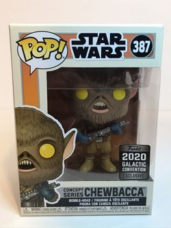Funko Star Wars Concept Series Chewbacca Galactic Convention