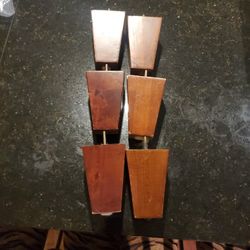 6 Wooden Furniture Couch Feet