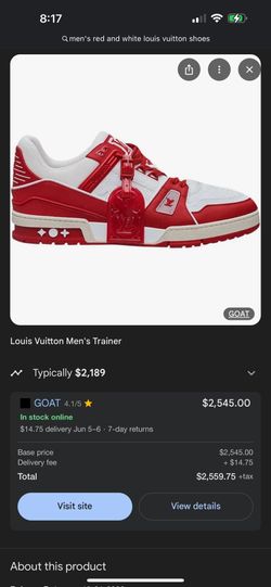 Louis Vuitton Men’s Sneakers