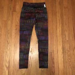RBK black and pink size small athletic leggings