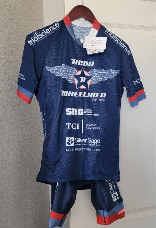 NEW Cycling Bibs Shorts/Jersey (Reno Wheelmen)