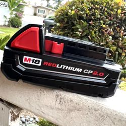 Milwaukee M18 CP Red lithium 2.0 Battery 