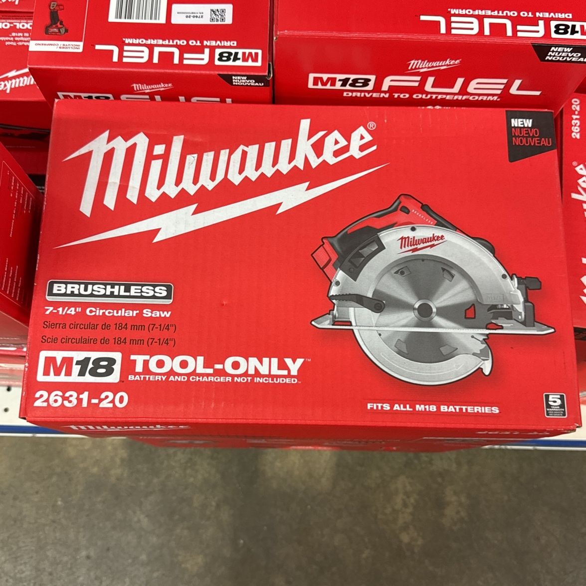 Milwaukee M18 Brushless Circular Saws