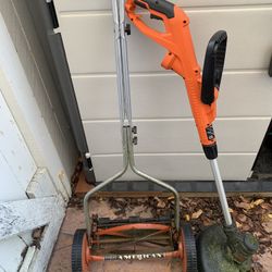 Push Mower And Trimmer
