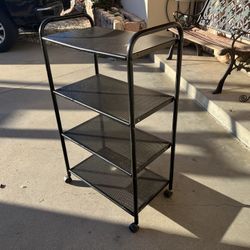 Rolling Shelf Cart