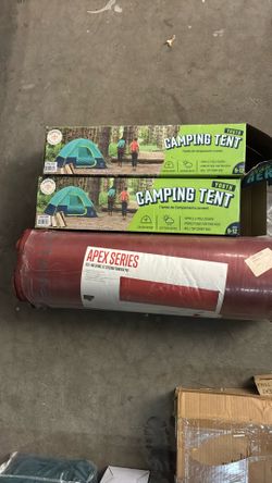 Camping Tents And Jets Stream Foam Pad