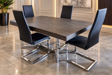 DINING CHAIRS IN Black & Silver 🪑 🖤 ✅