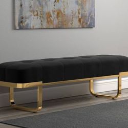 Great Accent Bench with Gold Legs!! SUPER SALE!