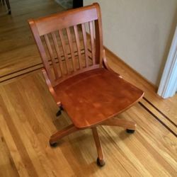 Wood Bankers Chair Adjustable Free Delivery