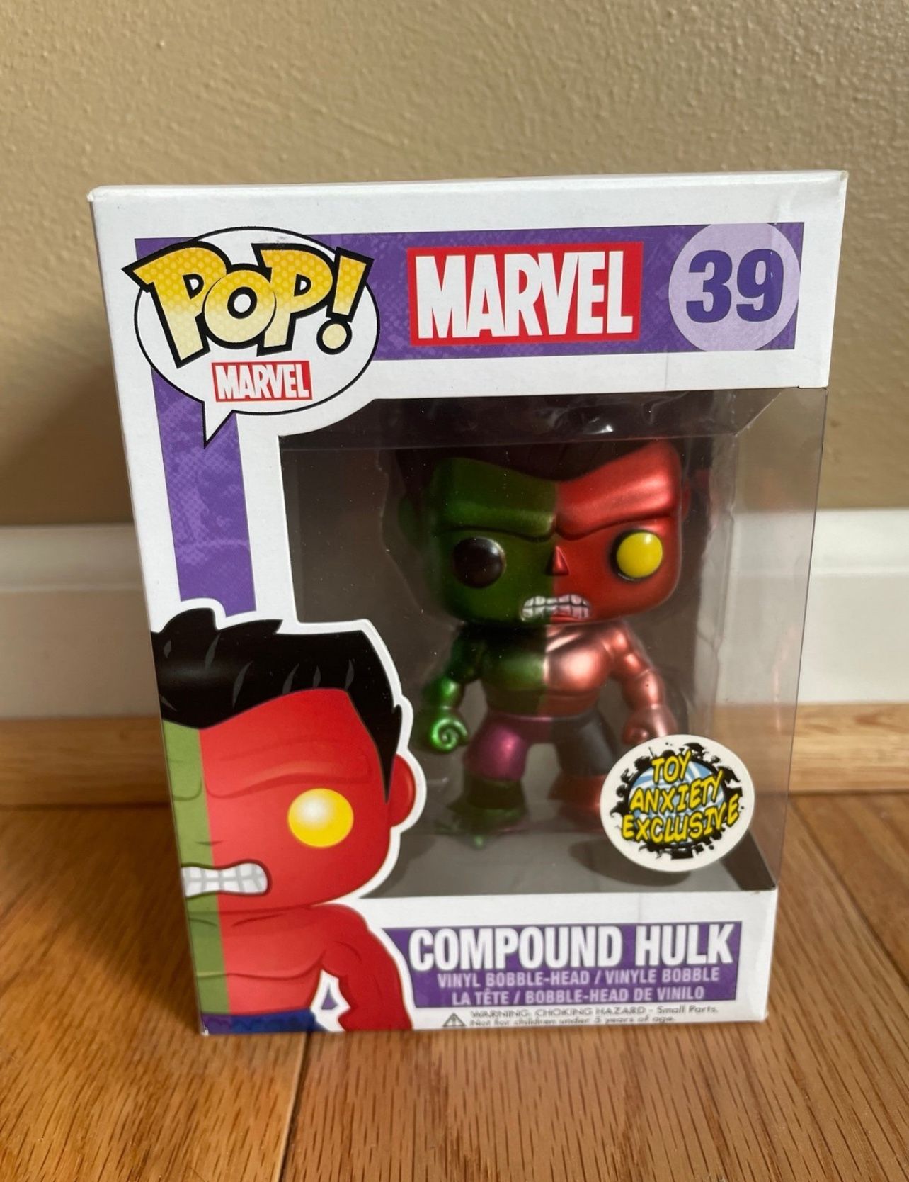 Metallic Compounds Hulk Funko Pop #39