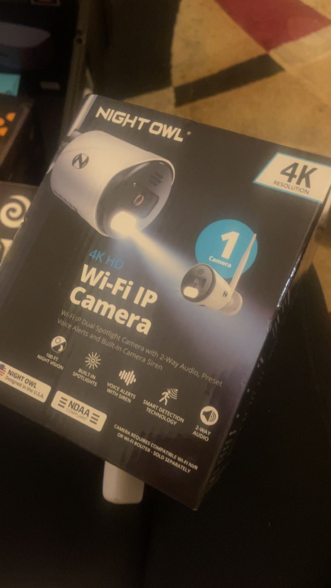 Wi-fi IP camera