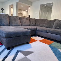 Bryce Smoke 2 Piece Sectional