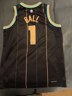 LaMelo Ball #1 Charlotte Hornets Jordan City Edition Jersey – Youth M