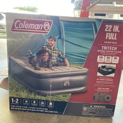 Coleman Tritech Air Mattress W/pump