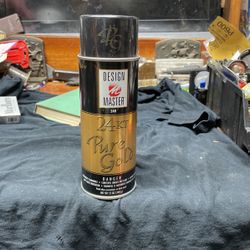 Floral Vintage Spray Paint 24 KT (gold)