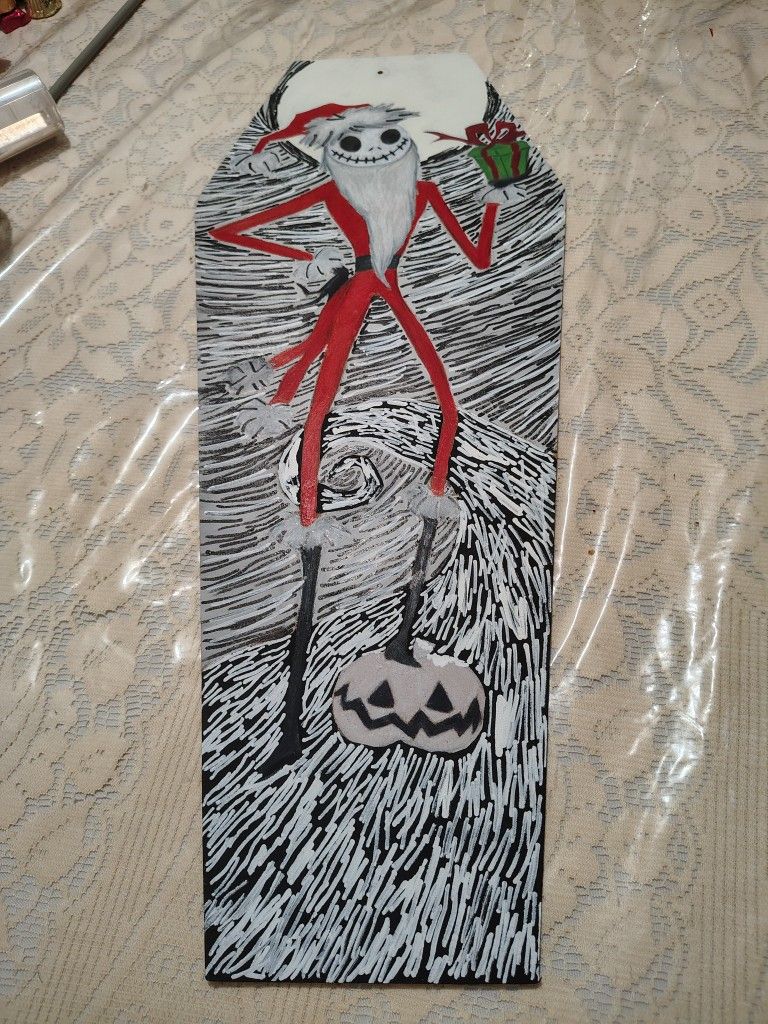 Nightmare Before Christmas Coffin Board