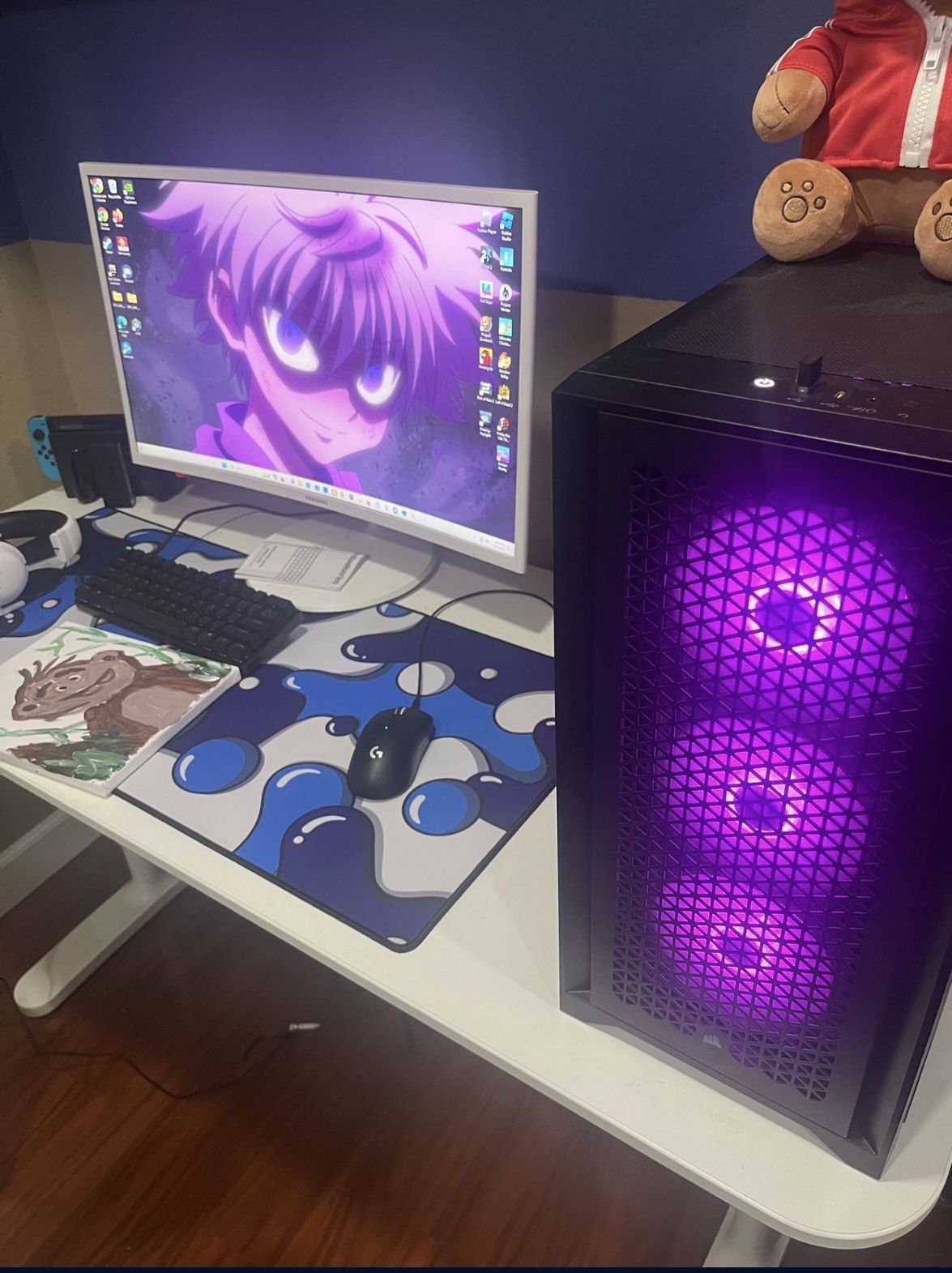 Custom Built Gaming PC. AMD 6 Core CPU, Nvidia GTX, 1TB SSD, 16GB Ram, Windows 11.